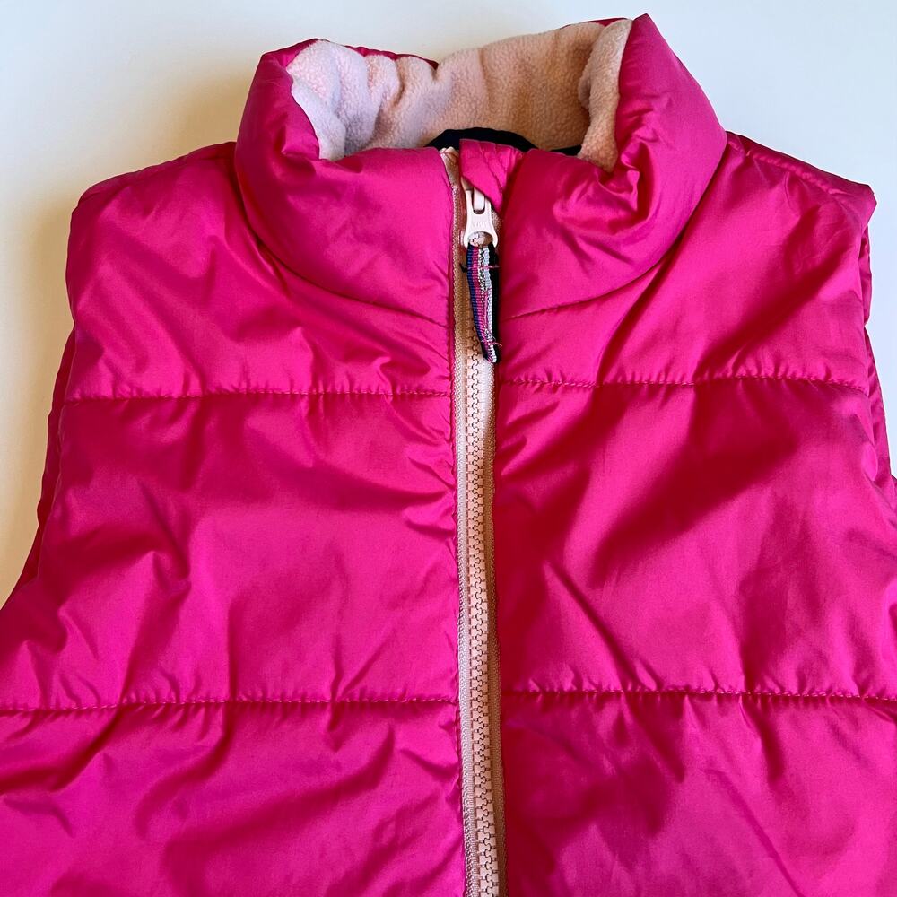 Amazon Essentials Pink Puffer Vest XL Girls - Picture 5 of 10
